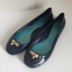 Oka B - Navy Ballet Flat